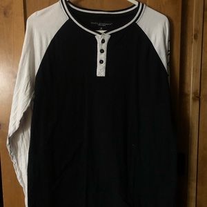 White and Black long Sleeve